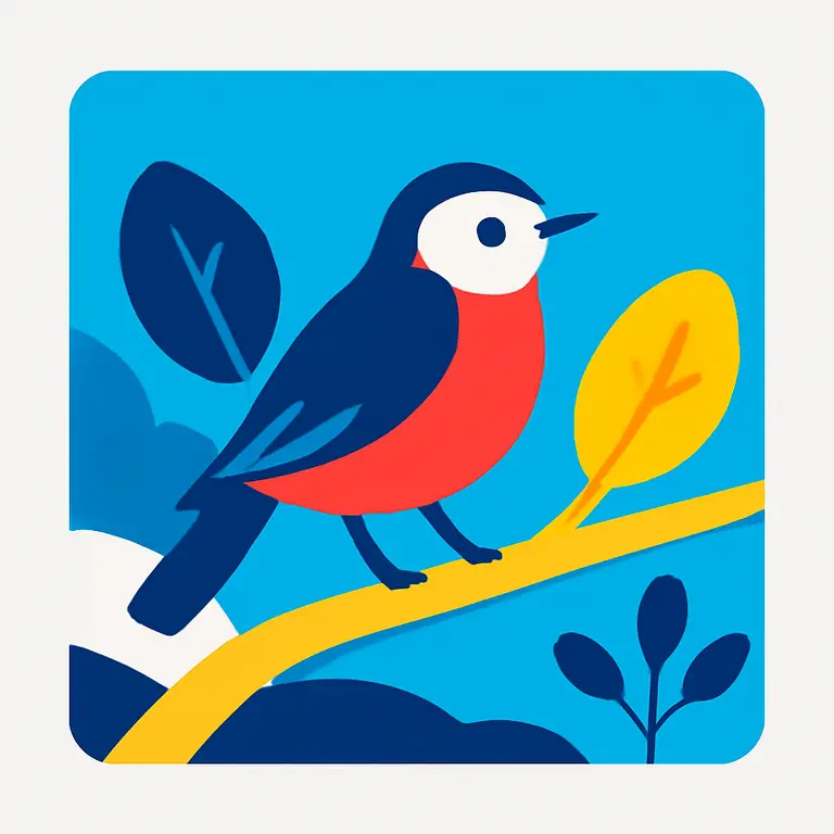 Птицы и природа - обложка пазла