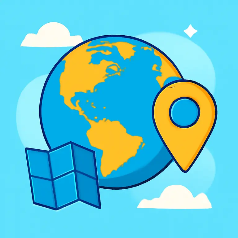 Географические термины и объекты - обложка пазла