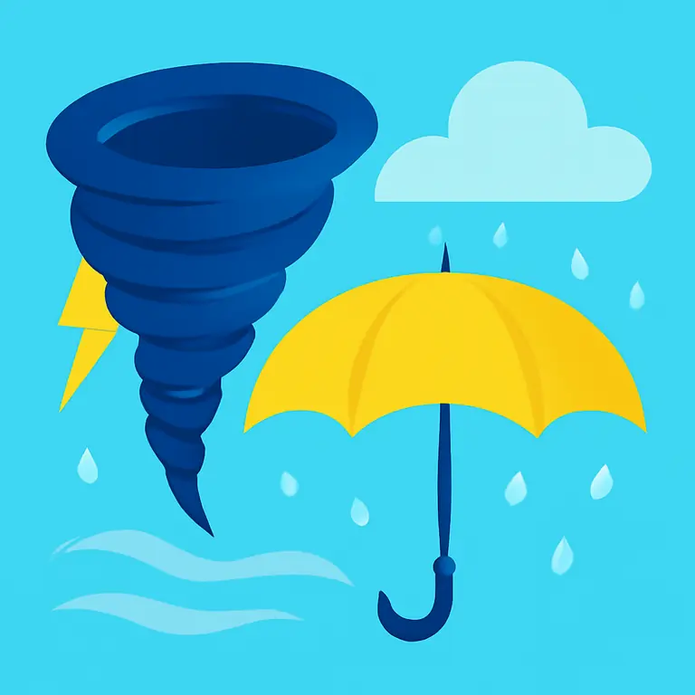 Стихийные явления и подготовка - обложка пазла