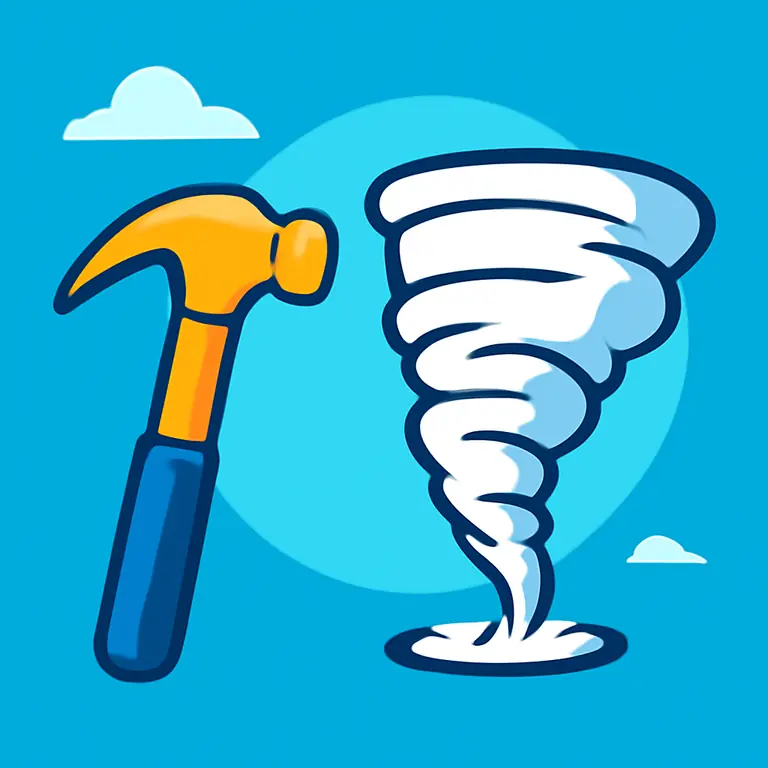 Инструменты и природные явления - обложка пазла