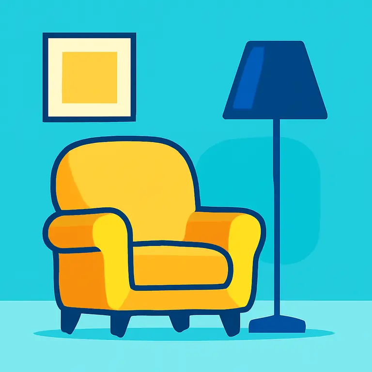 Внутренние помещения и предметы - обложка пазла