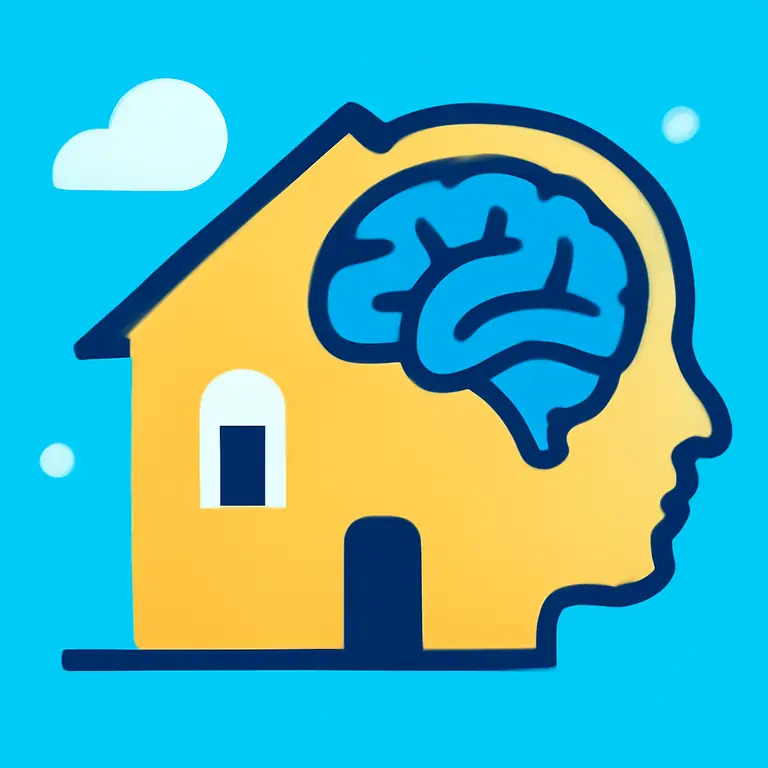 Дом и мышление - обложка пазла