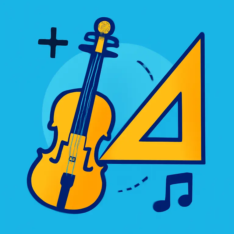 Математика и музыка - обложка пазла