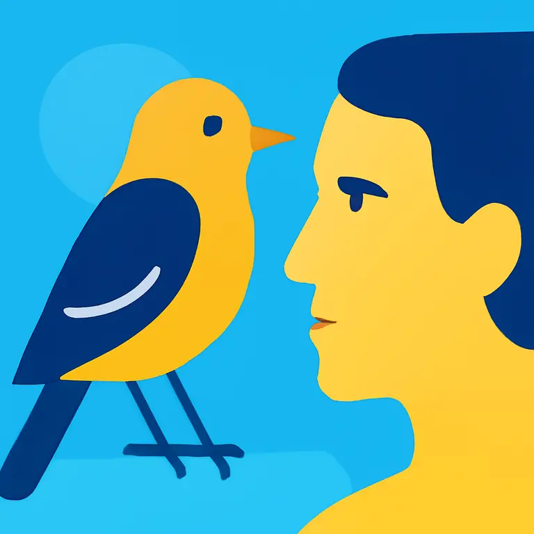 Птицы и характер - обложка пазла