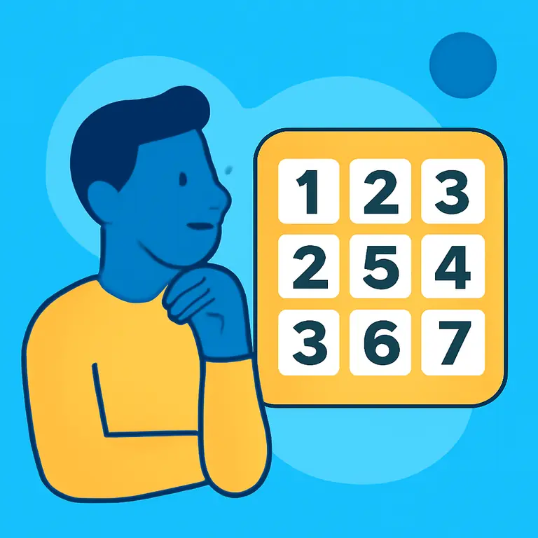 Люди и числа - обложка пазла