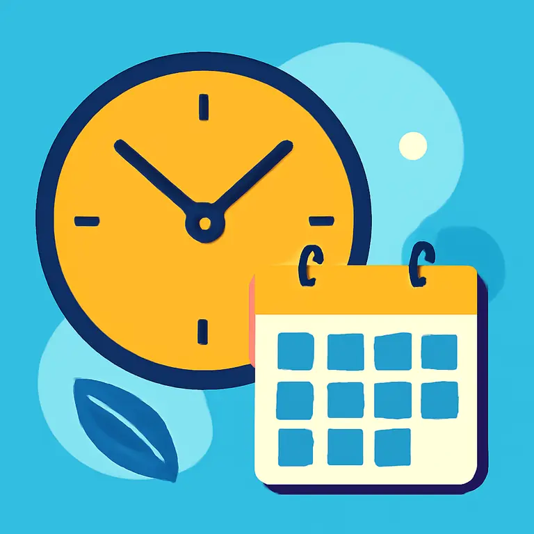 Временные отрезки и термины - обложка пазла