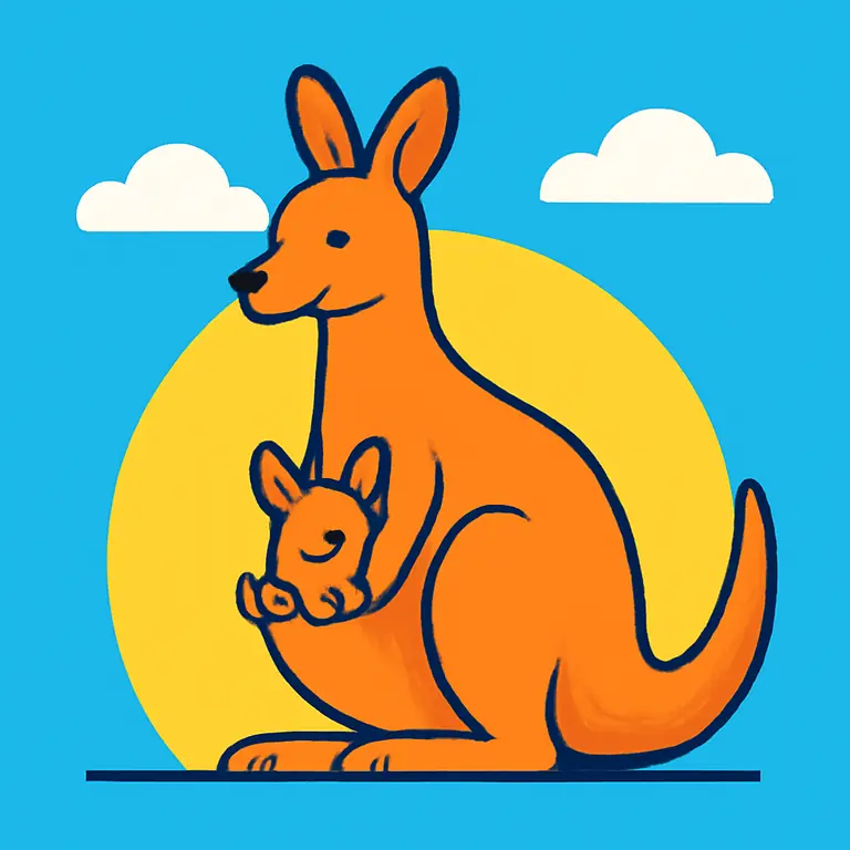 Животные и их детёныши - обложка пазла