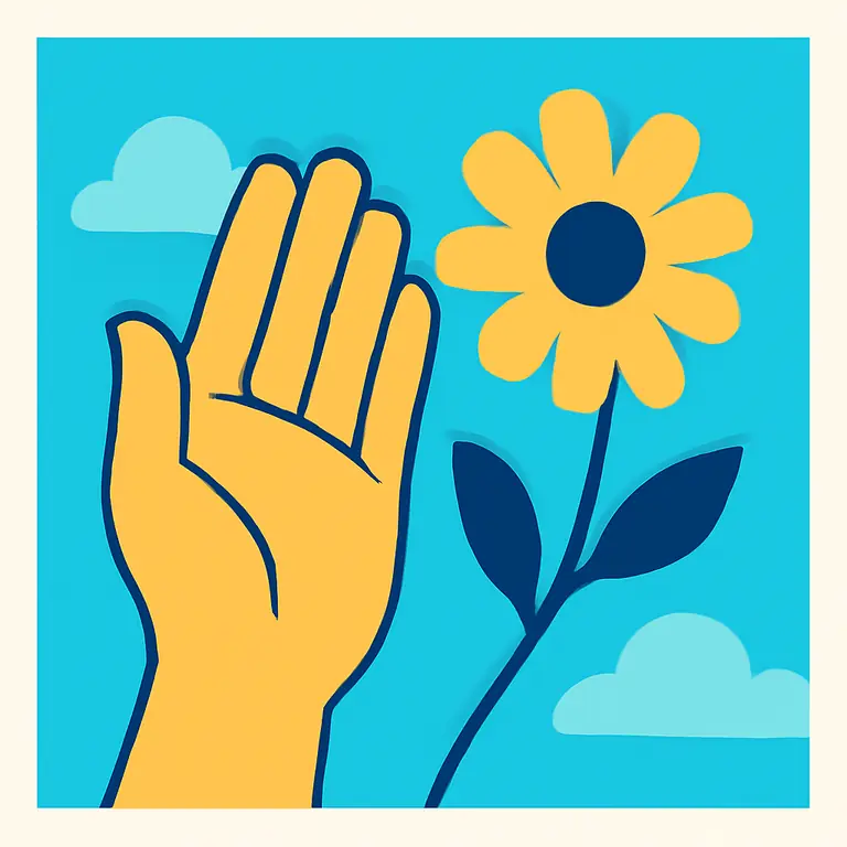 Части тела и природа - обложка пазла