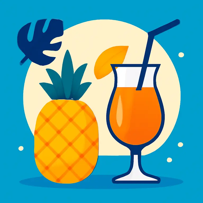 Экзотические вкусы и напитки - обложка пазла