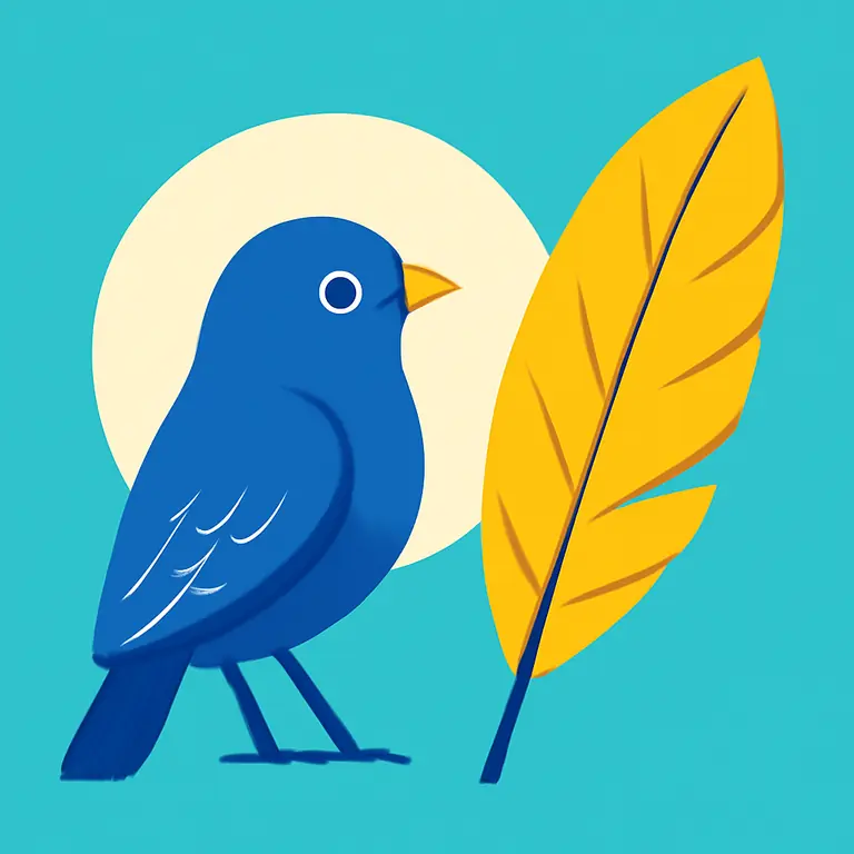 Птицы и перья - обложка пазла