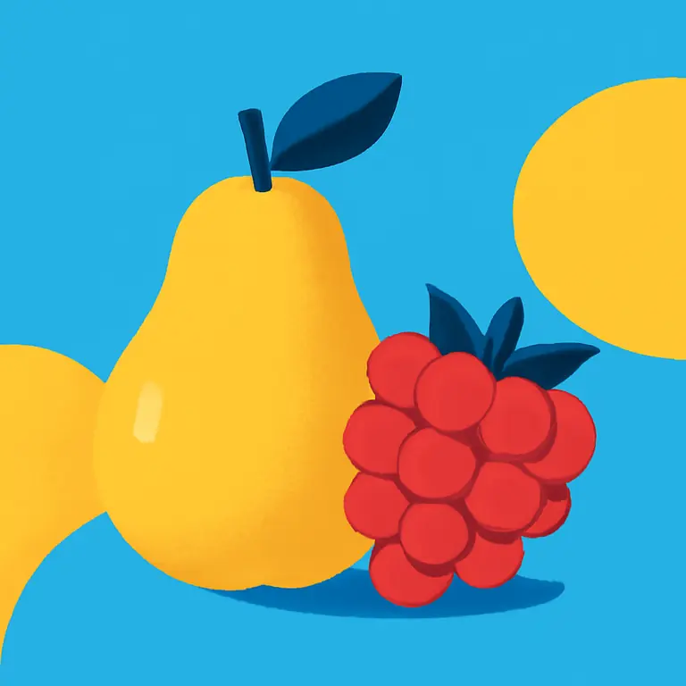 Фрукты и ягоды - обложка пазла