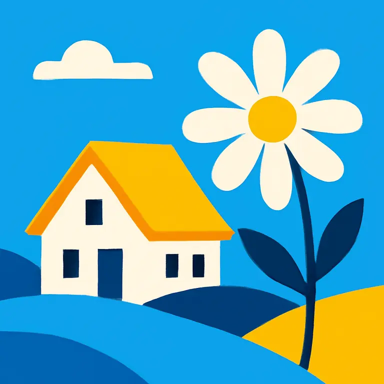 Сельская жизнь и природа - обложка пазла