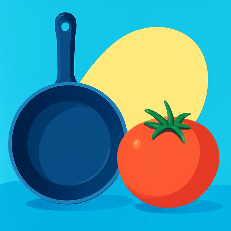 Глаголы и продукты питания - обложка пазла