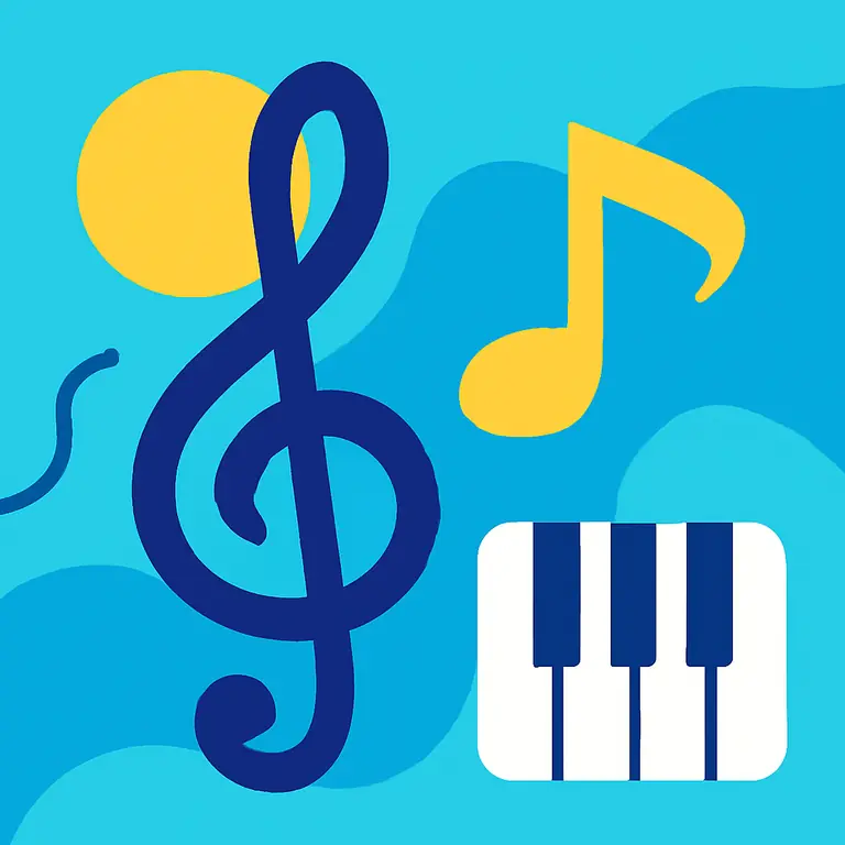 Музыкальные термины и явления - обложка пазла