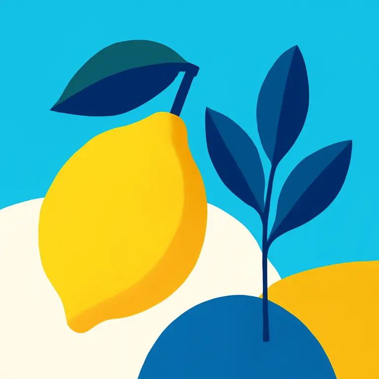 Фрукты и растения - обложка пазла