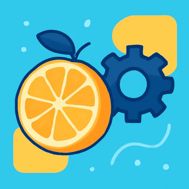 Фрукты и процессы - обложка пазла