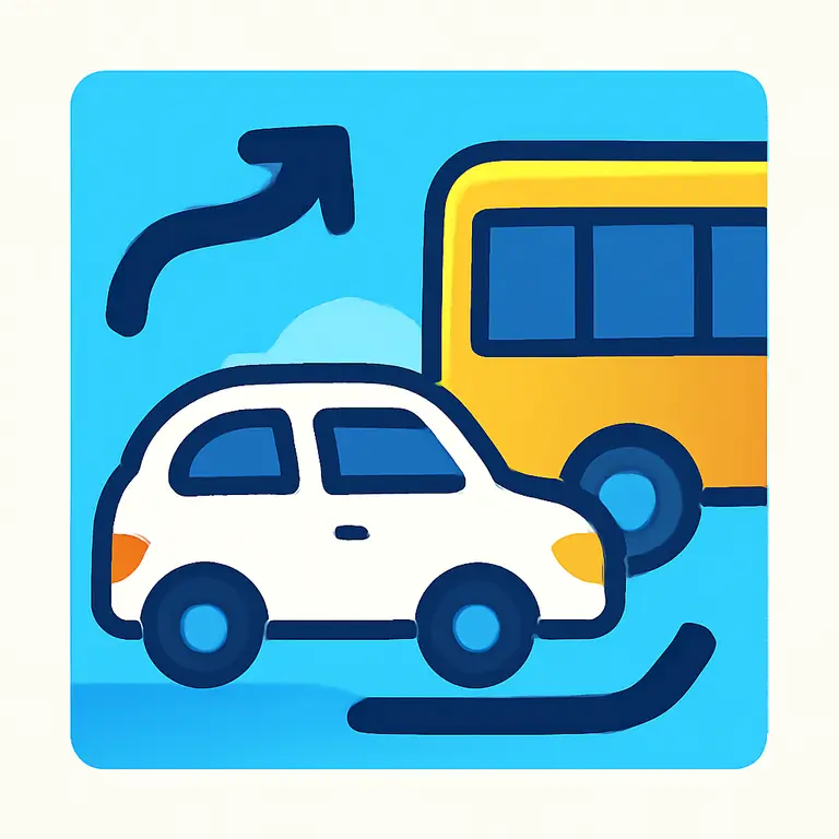 Транспорт и движение - обложка пазла