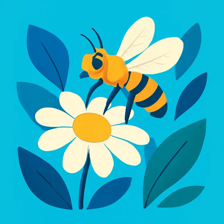 Насекомые и природа - обложка пазла