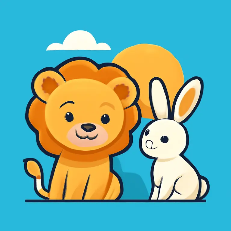 Мир детёнышей животных - обложка пазла