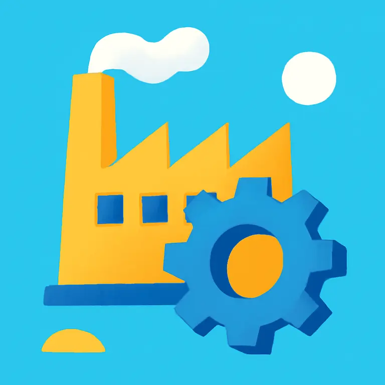 Промышленность и техника - обложка пазла