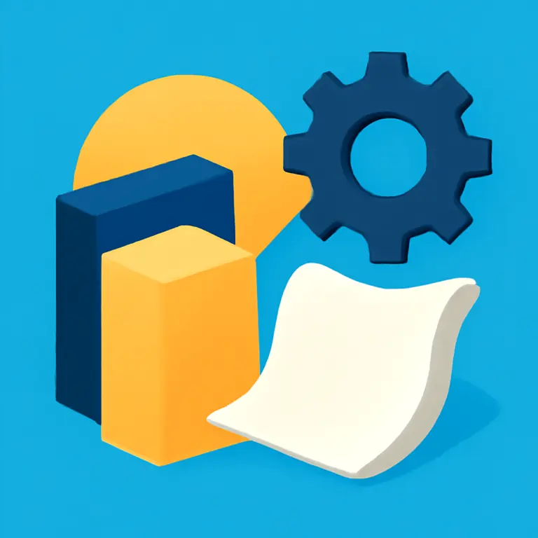 Технические материалы и формы - обложка пазла