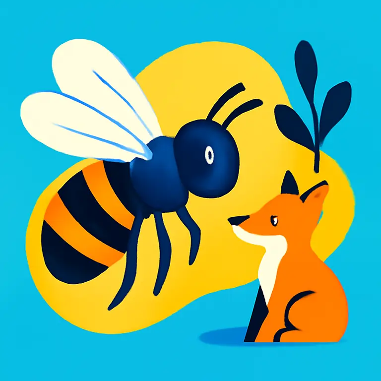 Мир насекомых и животных - обложка пазла