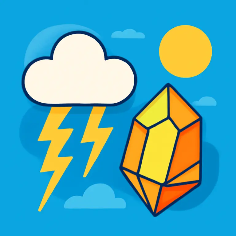 Природные явления и минералы - обложка пазла