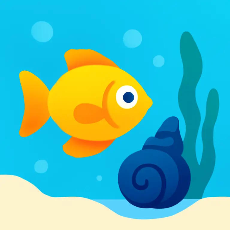 Морские обитатели - обложка пазла