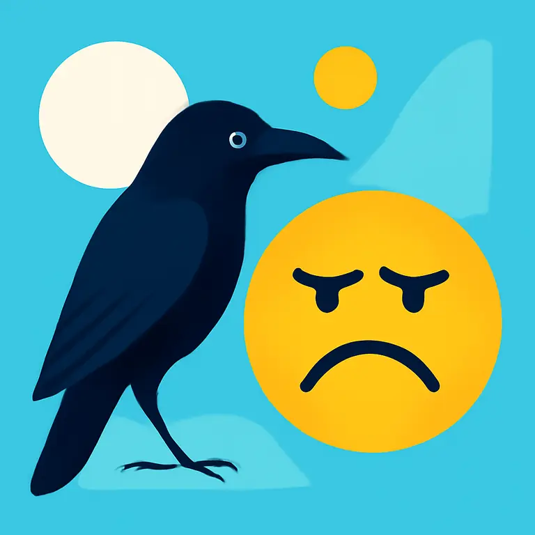 Crow and Frowns - puzzle cover