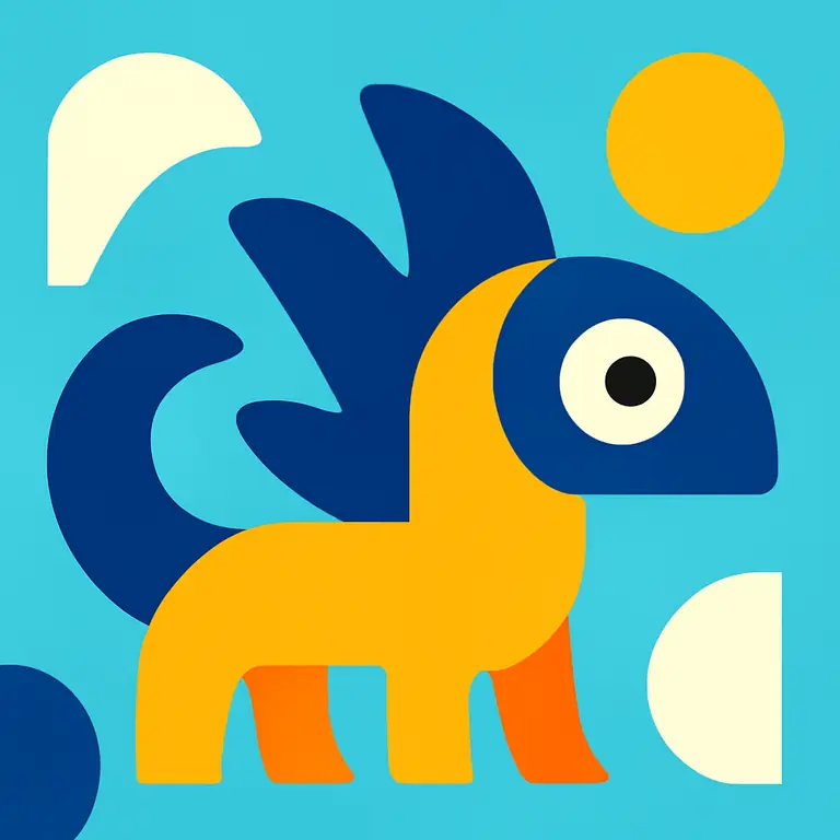 Abstract Creatures - puzzle cover