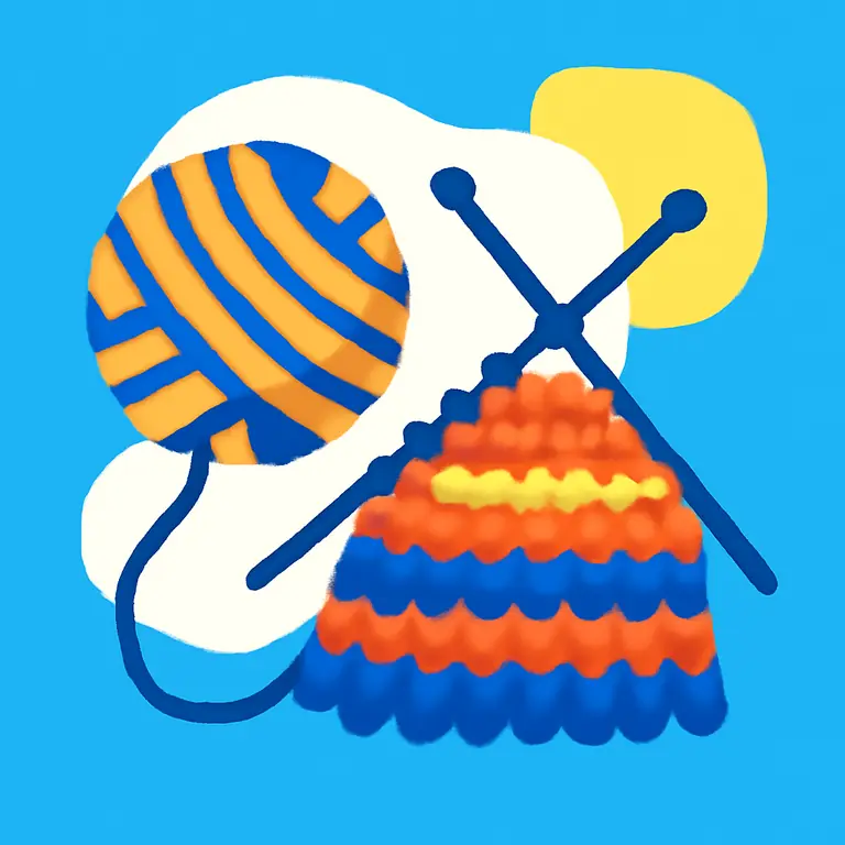 Colorful Knits Splash - puzzle cover