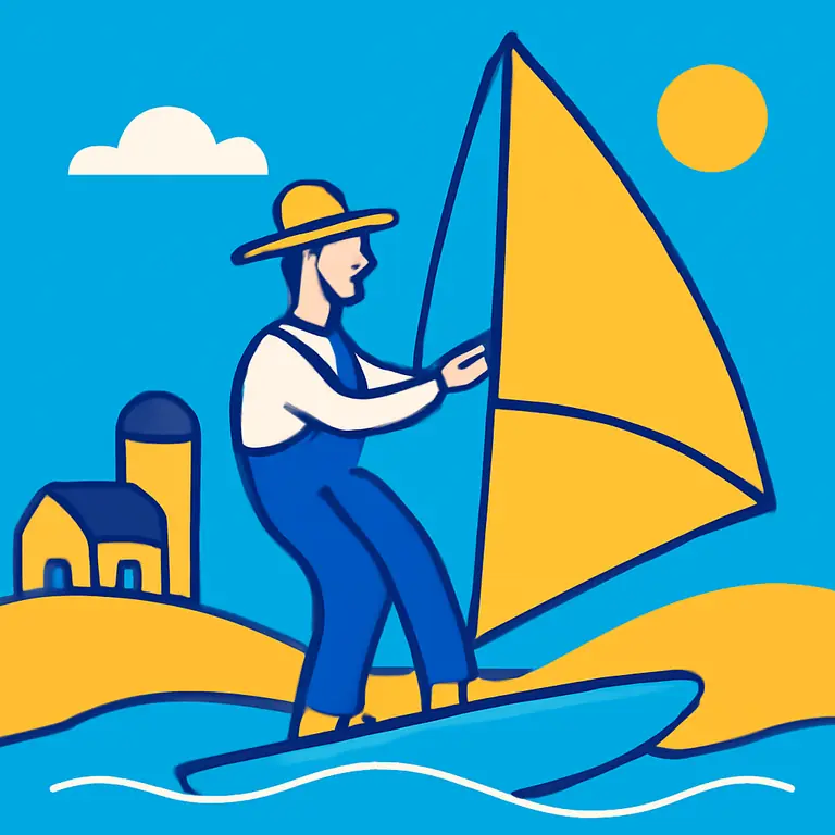 Farm Windsurfers - puzzle cover