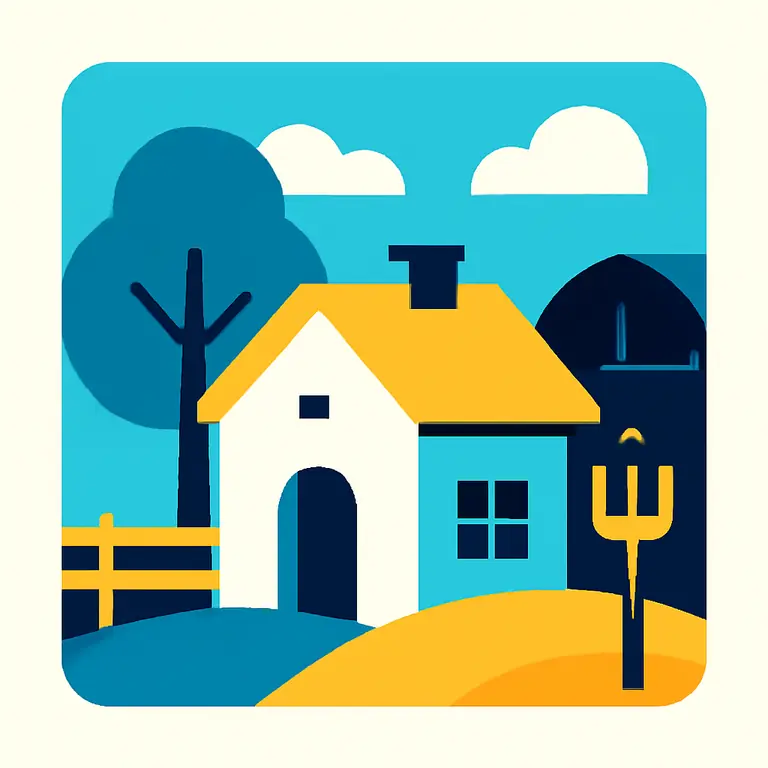 Rustic Homestead - puzzle cover