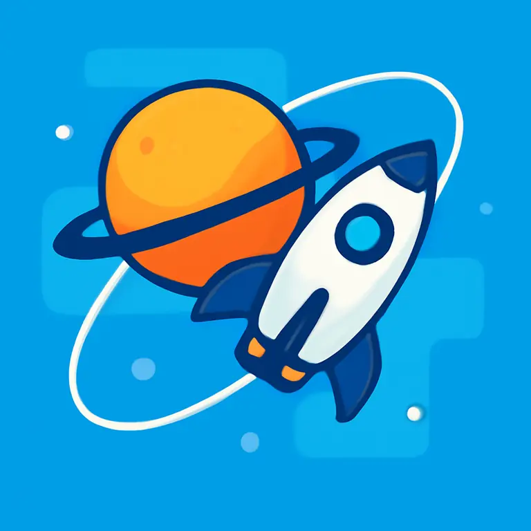 Techno Orbit - puzzle cover