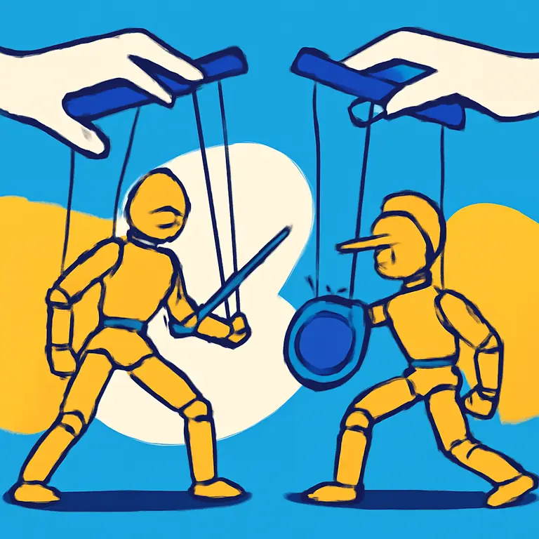 Marionette Battle - puzzle cover