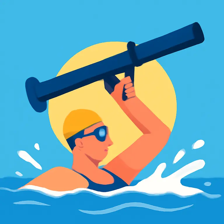 Bazooka Backstroke - puzzle cover