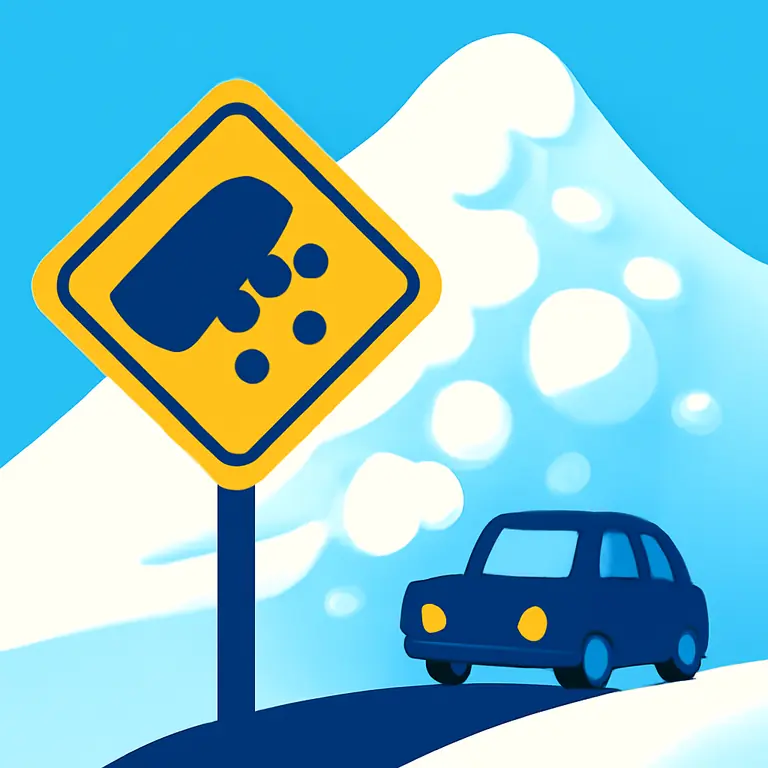 Avalanche Lane - puzzle cover