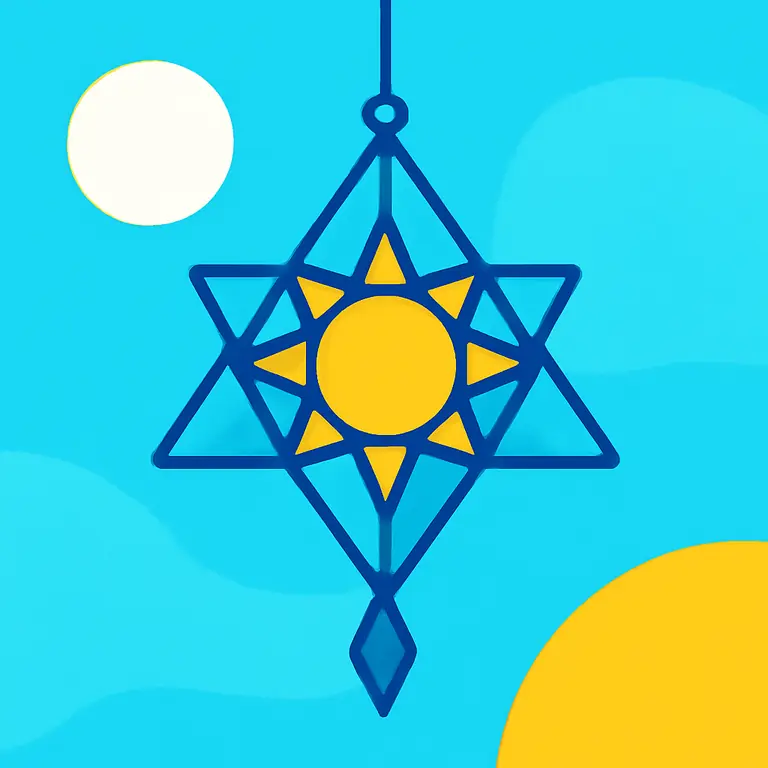 Tetragram Suncatcher - puzzle cover