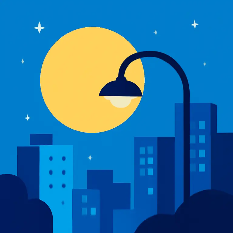 Urban Moonlight - puzzle cover