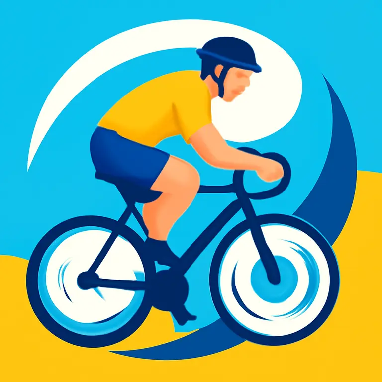 Cyclist Spin - puzzle cover