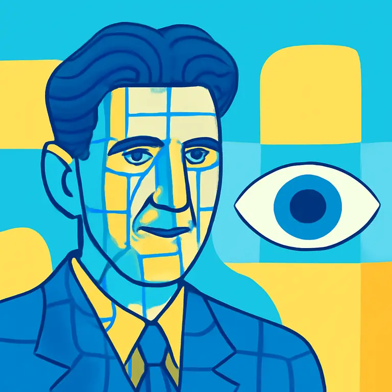 Orwellian Mosaic - puzzle cover