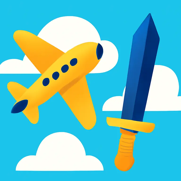 Flight & Blades - puzzle cover