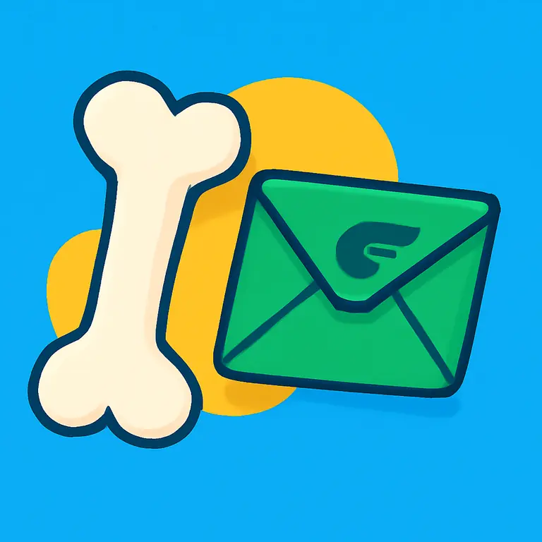 Bone Green Airmail - puzzle cover