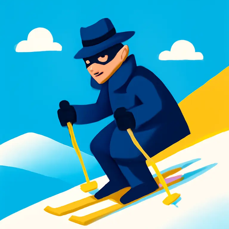 Spy Slopes - puzzle cover