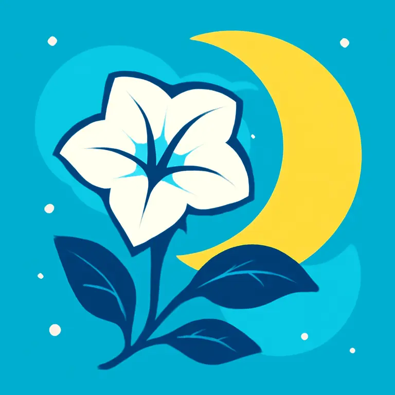 Moonflower Mystique - puzzle cover