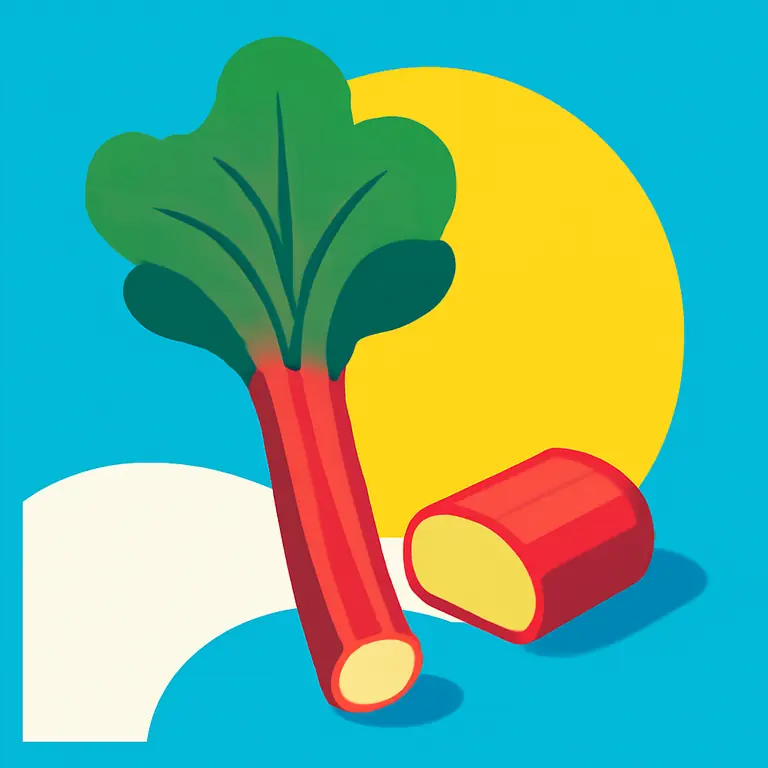 Wabi Rhubarb - puzzle cover