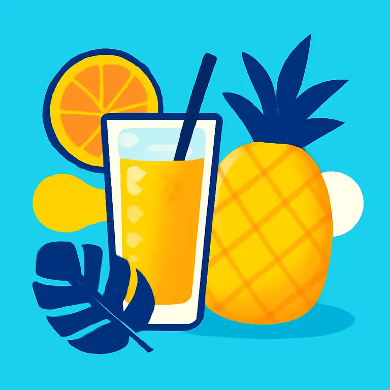 Tropical Sips - puzzle cover