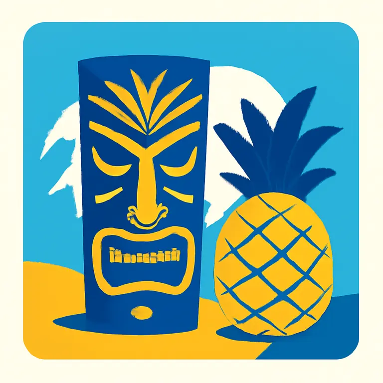 Tiki Yardie Vibes - puzzle cover