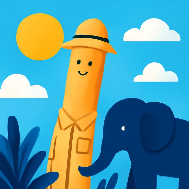 Breadstick Safari - puzzle cover