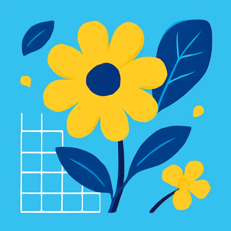 Botanical Burst - puzzle cover